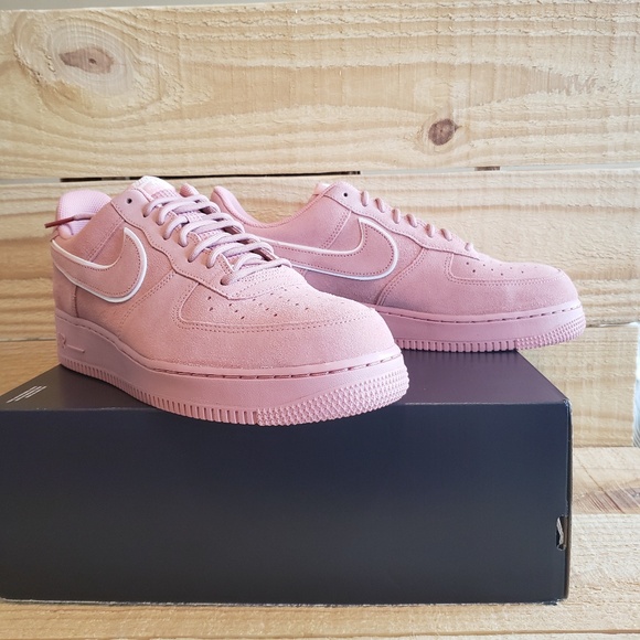 nike air force 1 07 suede pink